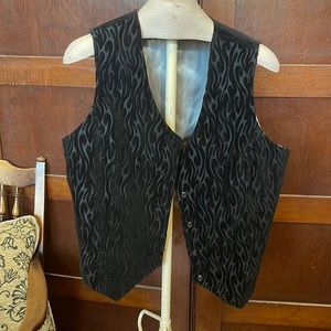 Harley Davidson Embossed Velvet Vest